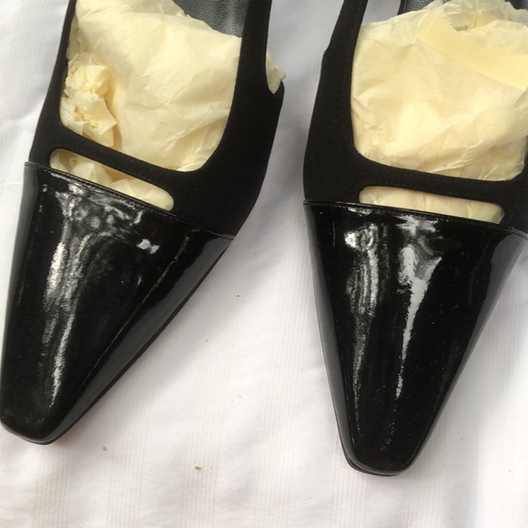 Stewart Weitzman Black Heels Sz 10 - Picture 3 of 11